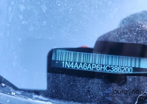 2017 Nissan Maxima 3.5S из США, поврежденный, VIN 1N4AA6AP6HC386200